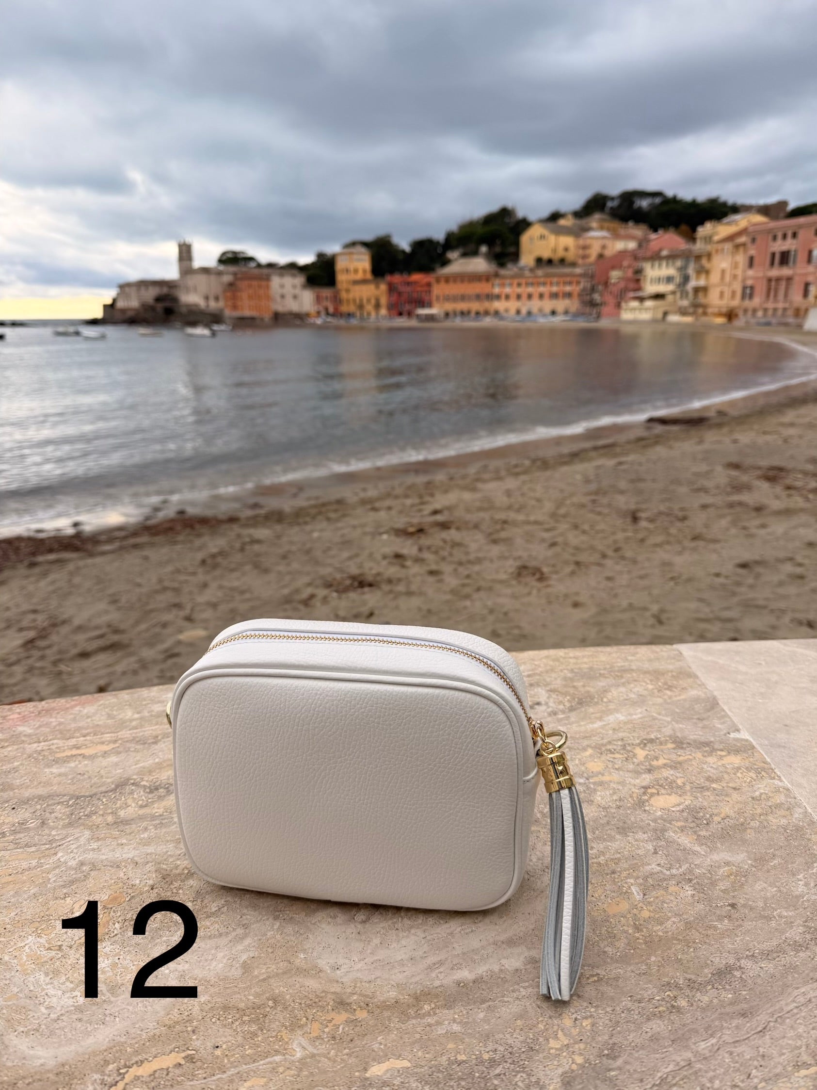 Borsa “MONDO” IN VERA PELLE CON Nappina  E TRACOLLA