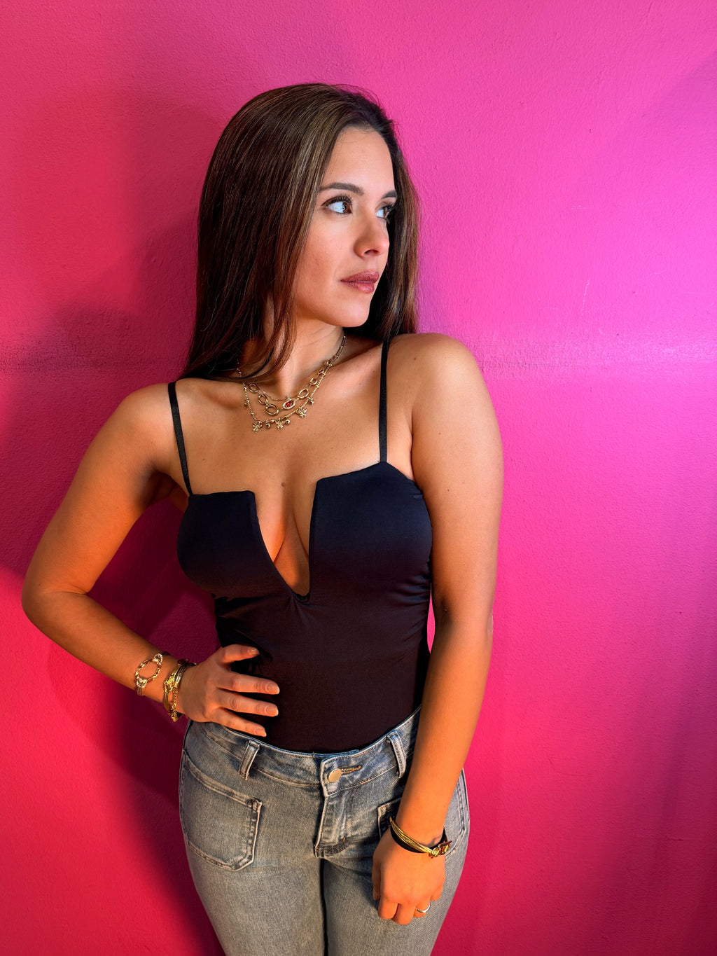 Body Emanuela elasticizzato Taglia Unica