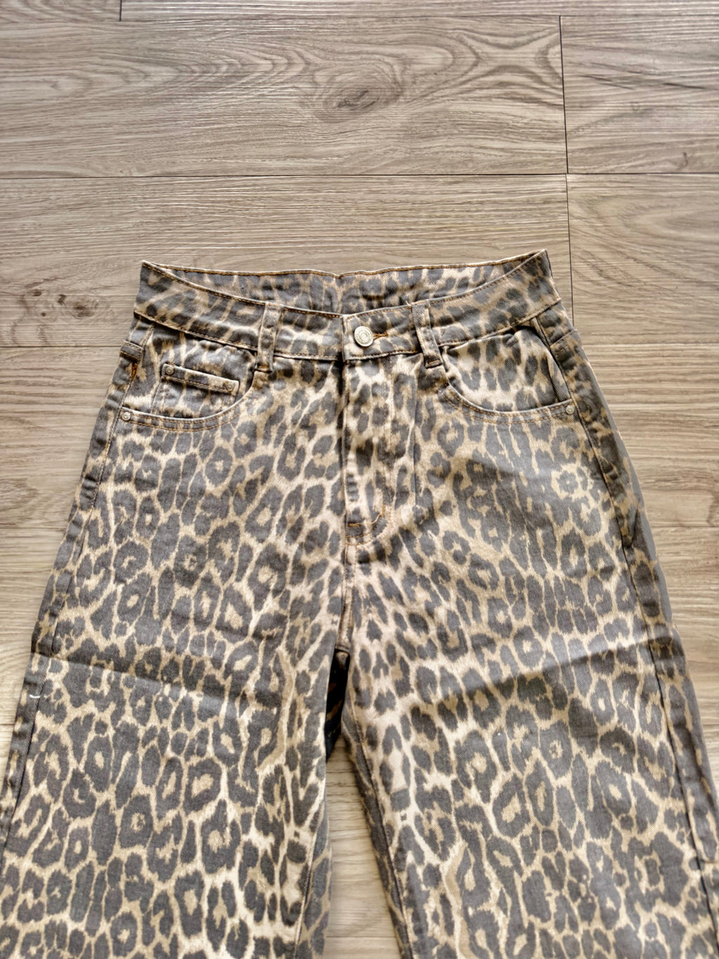 Jeans Leopardi elasticizzato