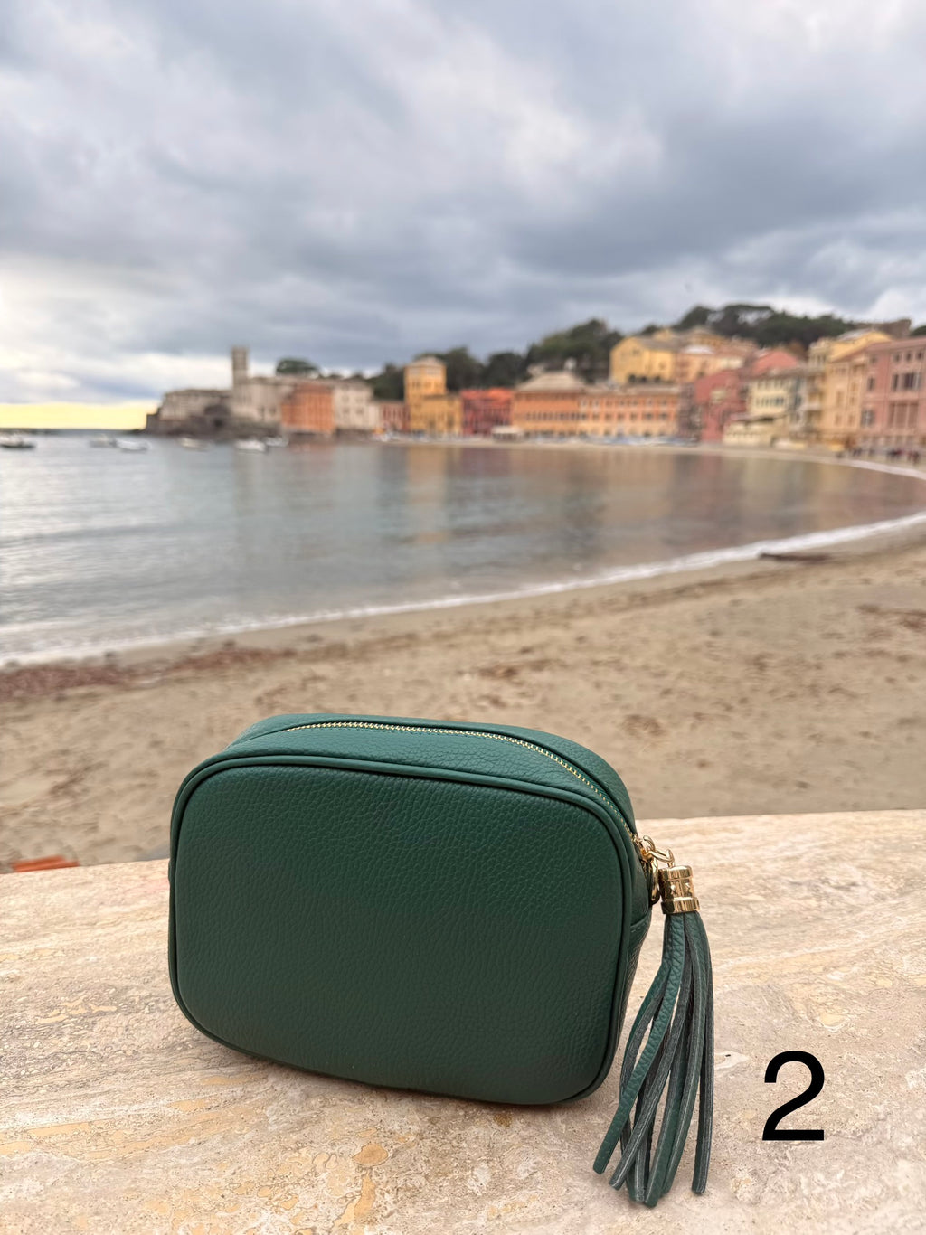 Borsa “MONDO” IN VERA PELLE CON Nappina  E TRACOLLA