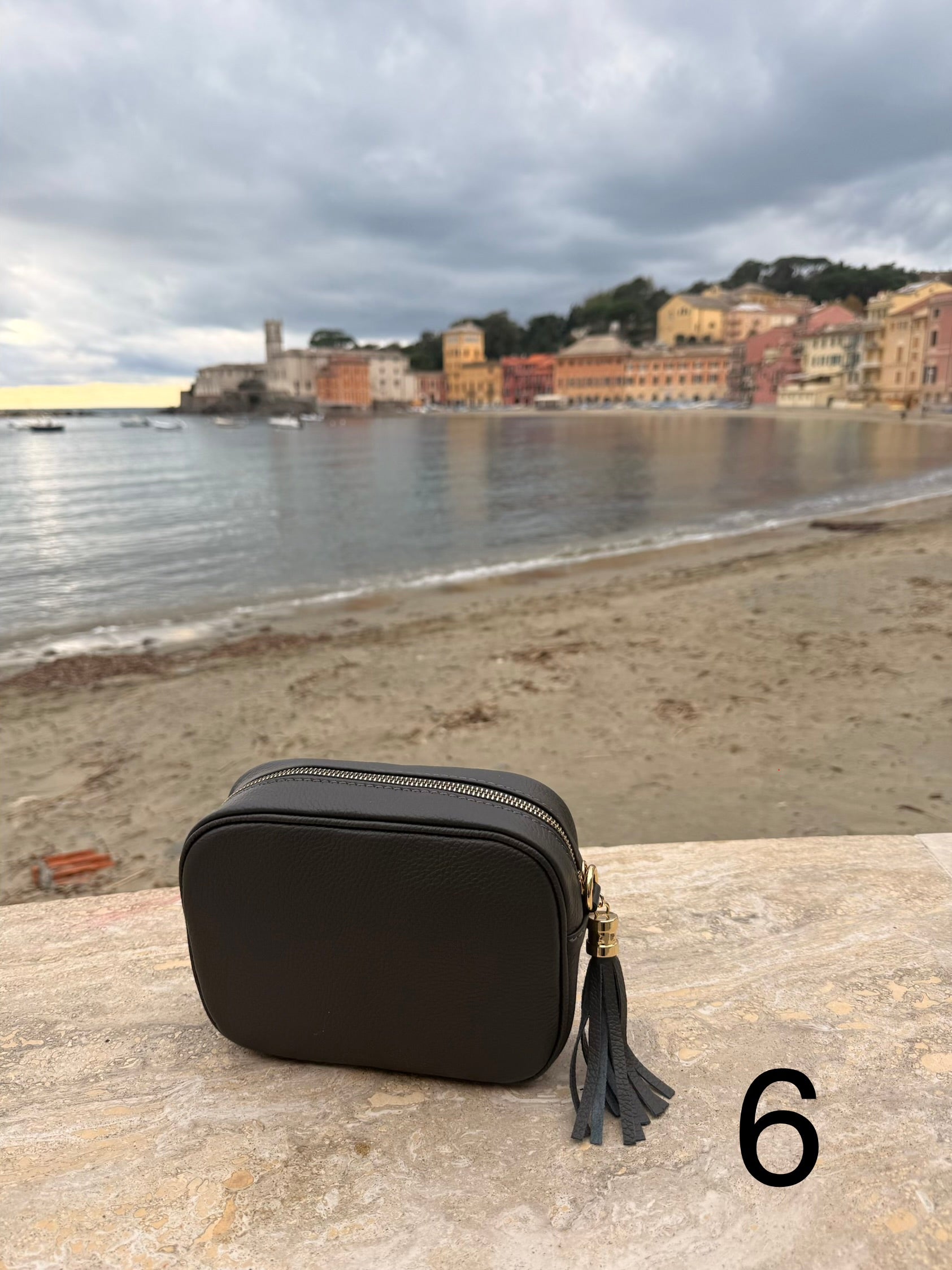 Borsa “MONDO” IN VERA PELLE CON Nappina  E TRACOLLA