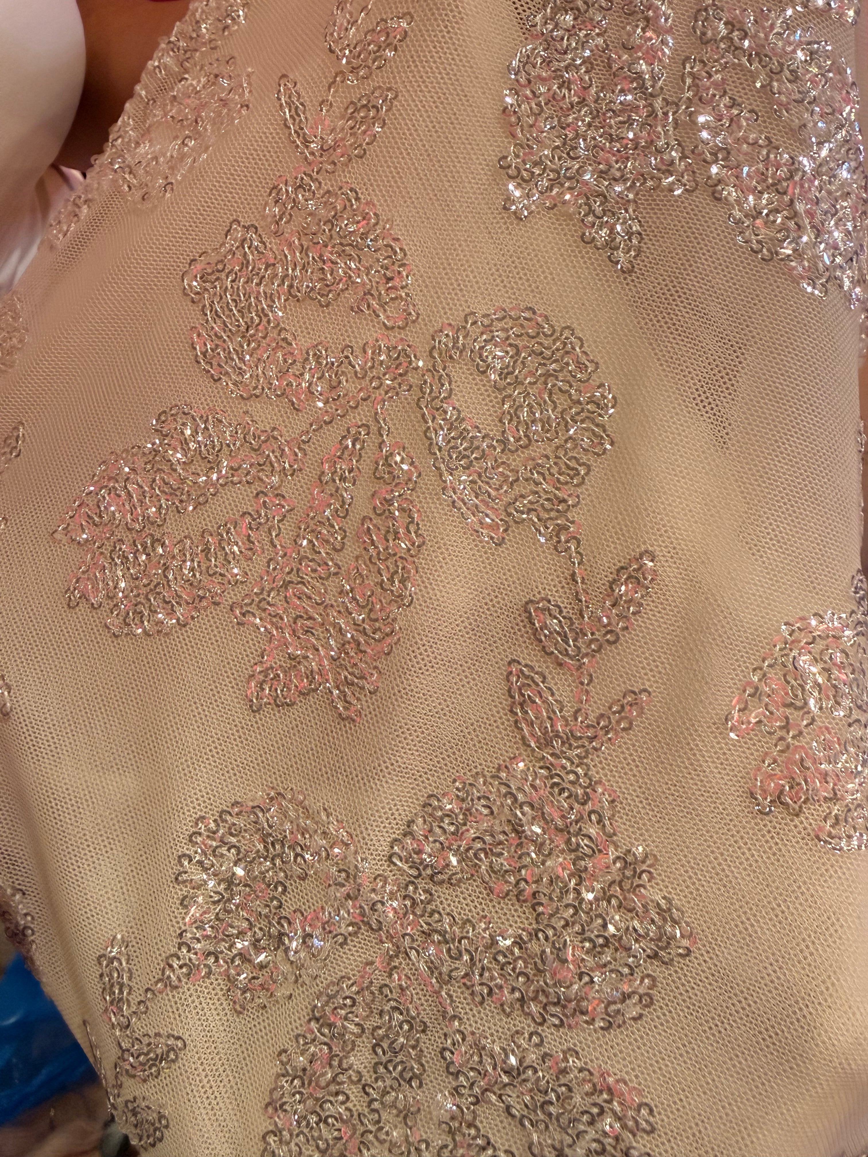 Gonna Sara in Tulle e paillettes applicate taglia unica Elasticizzato