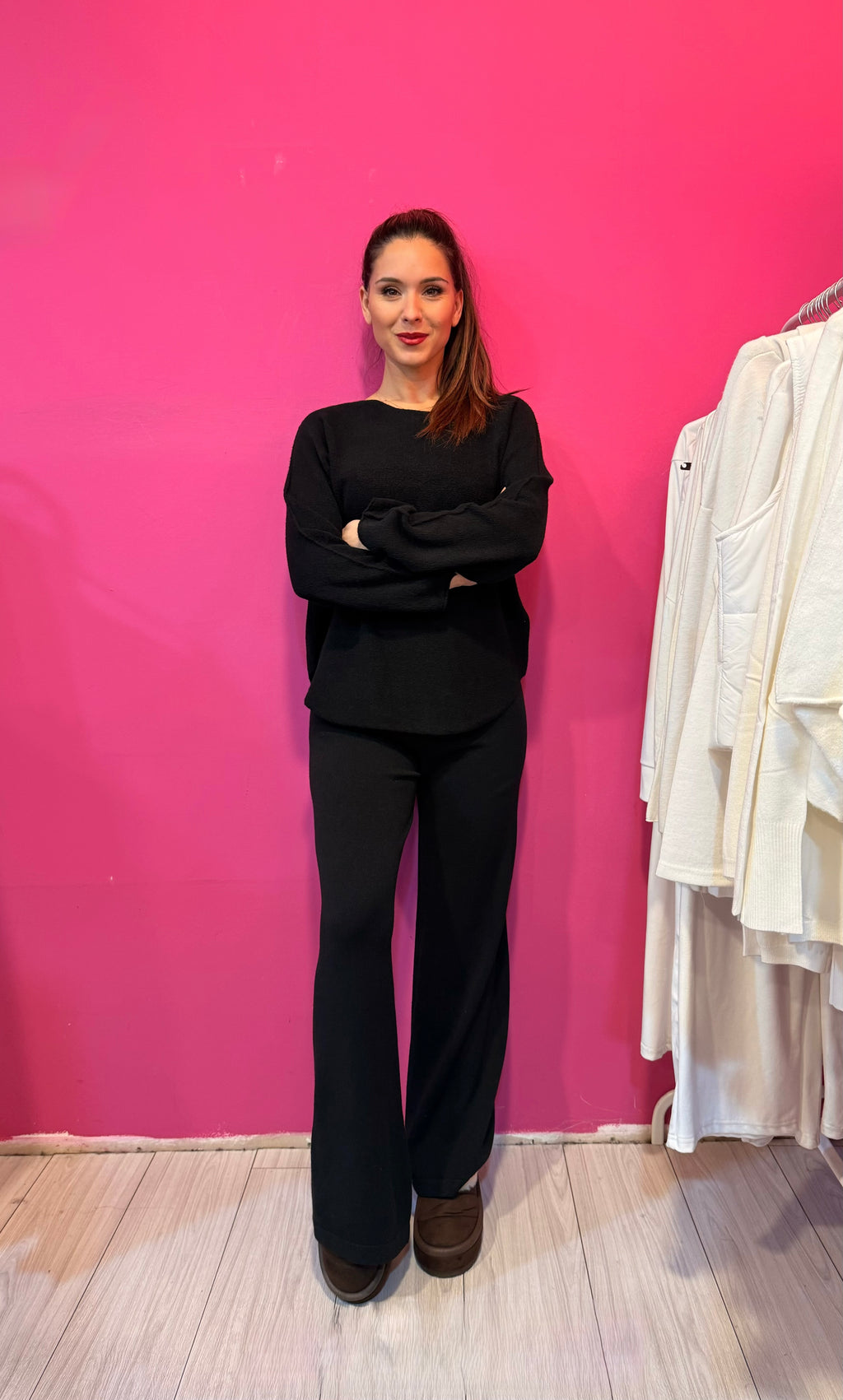 Tuta Completo Soft in Maglia 2 pezzi