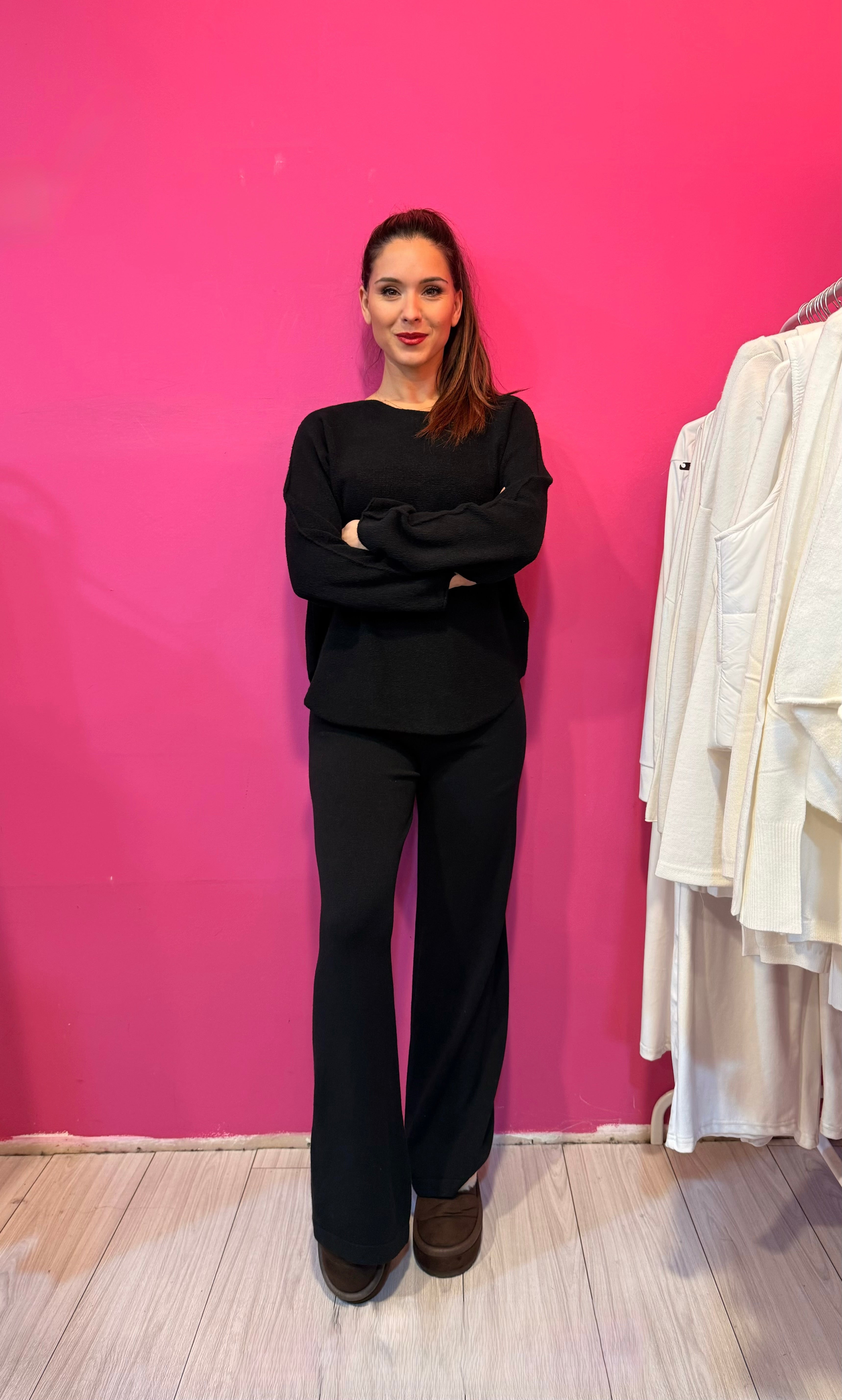 Tuta Completo Soft in Maglia 2 pezzi