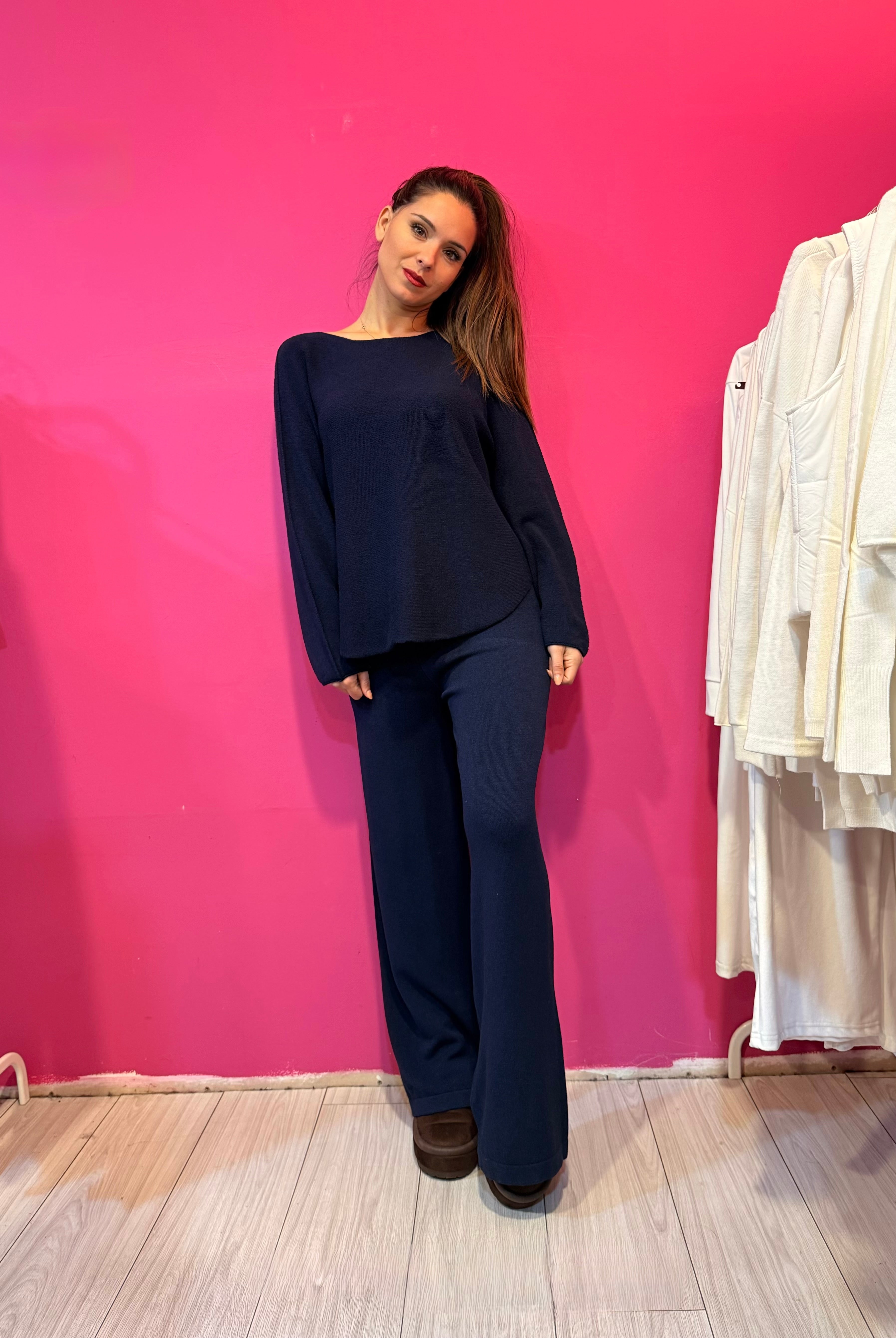 Tuta Completo Soft in Maglia 2 pezzi