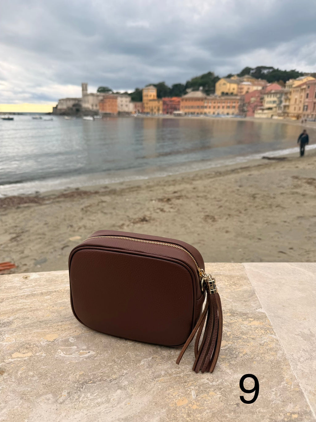 Borsa “MONDO” IN VERA PELLE CON Nappina  E TRACOLLA