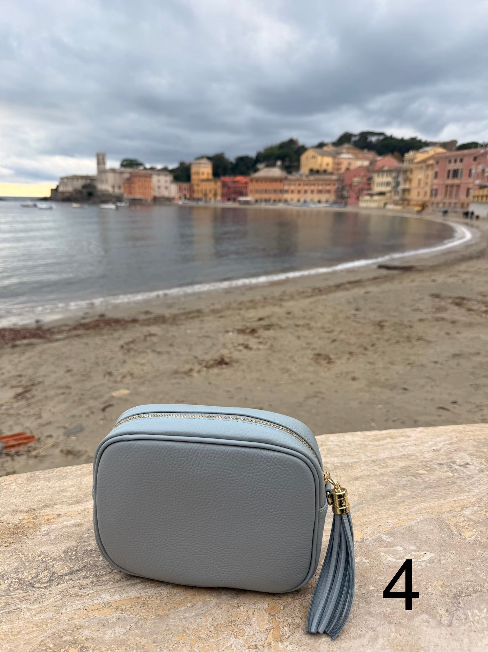 Borsa “MONDO” IN VERA PELLE CON Nappina  E TRACOLLA