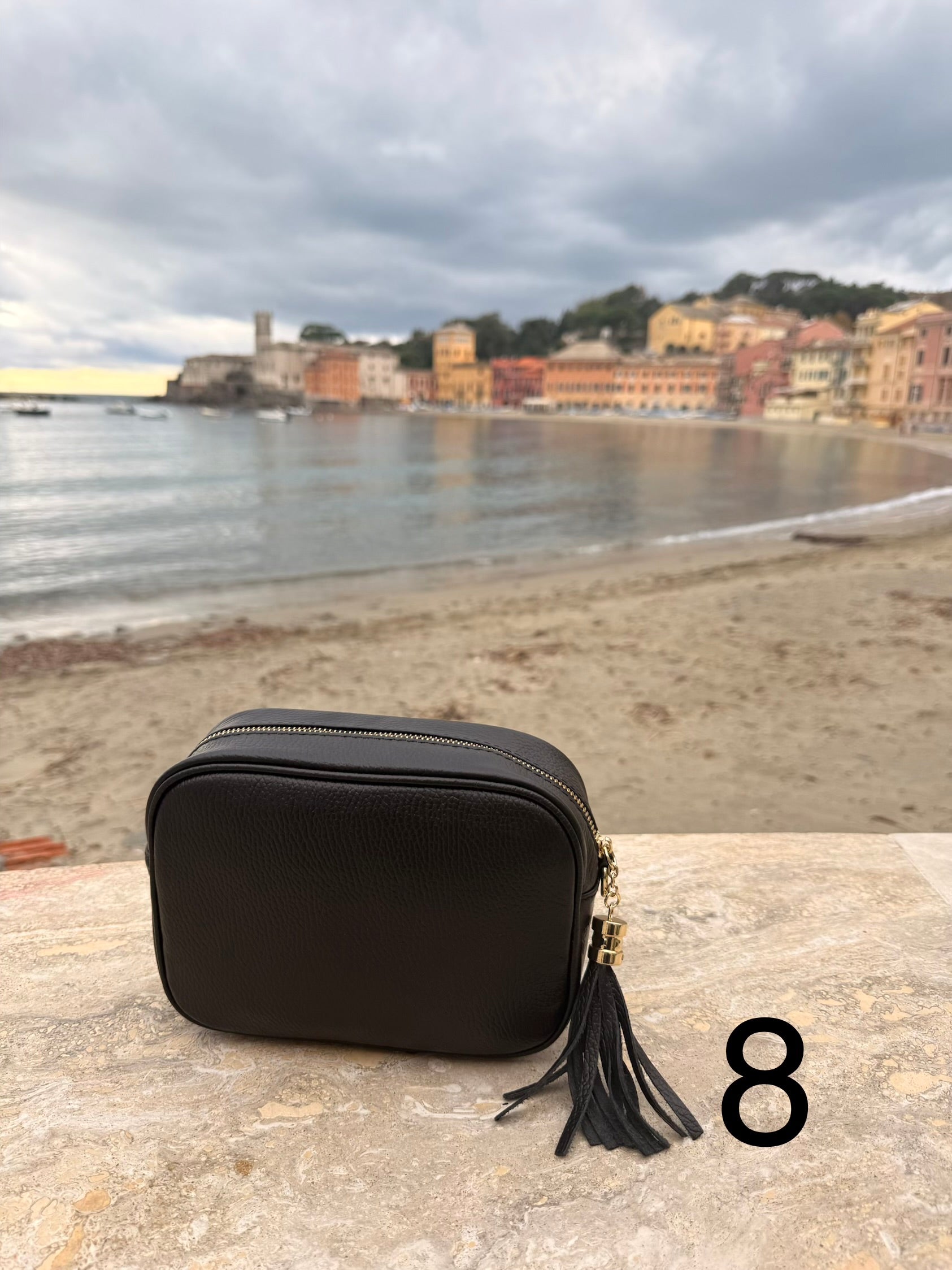 Borsa “MONDO” IN VERA PELLE CON Nappina  E TRACOLLA
