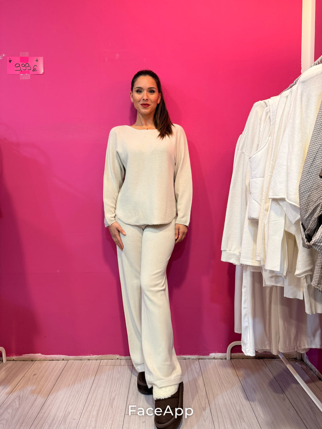 Tuta Completo Soft in Maglia 2 pezzi