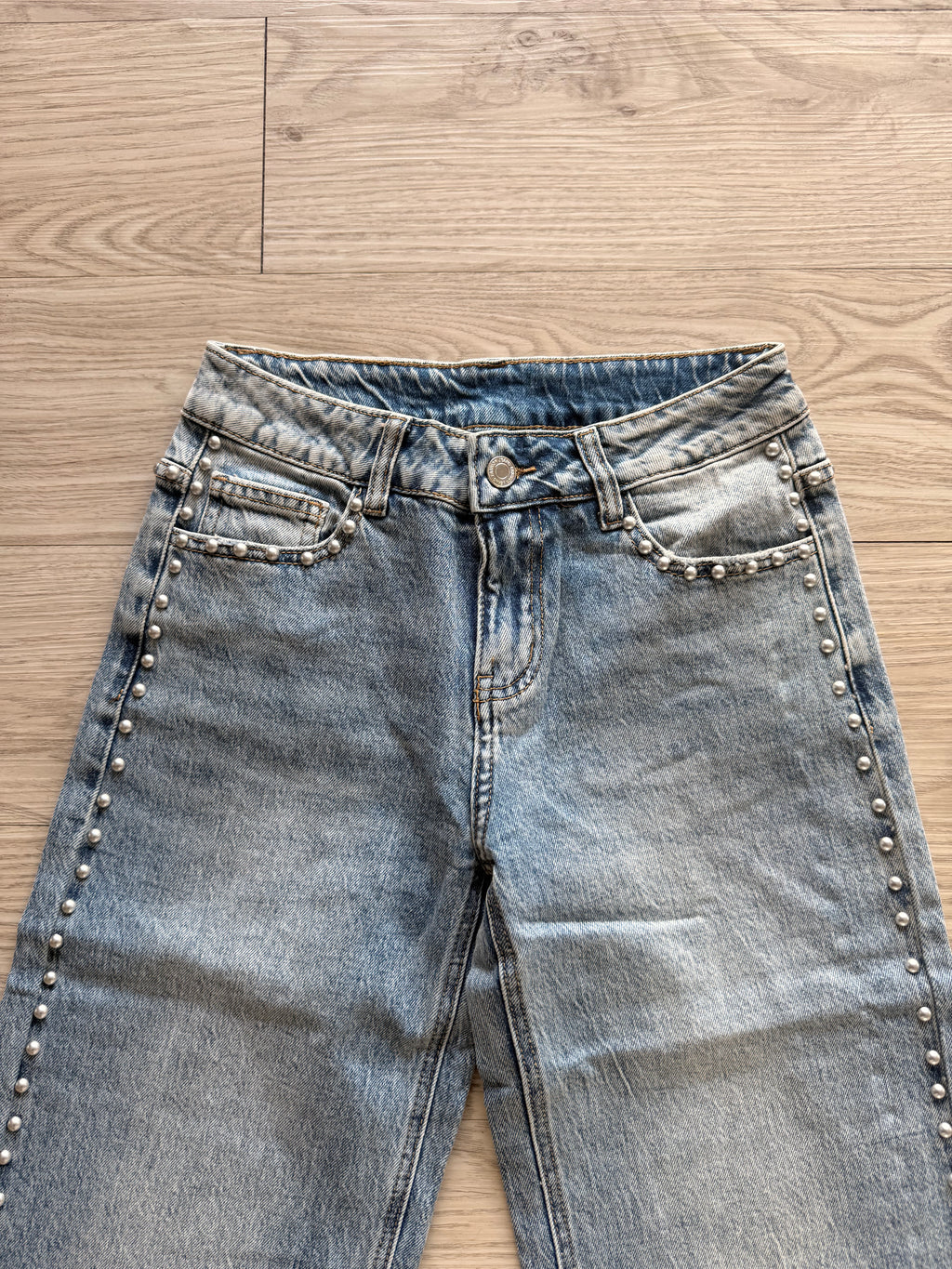Jeans Borchia elasticizzato