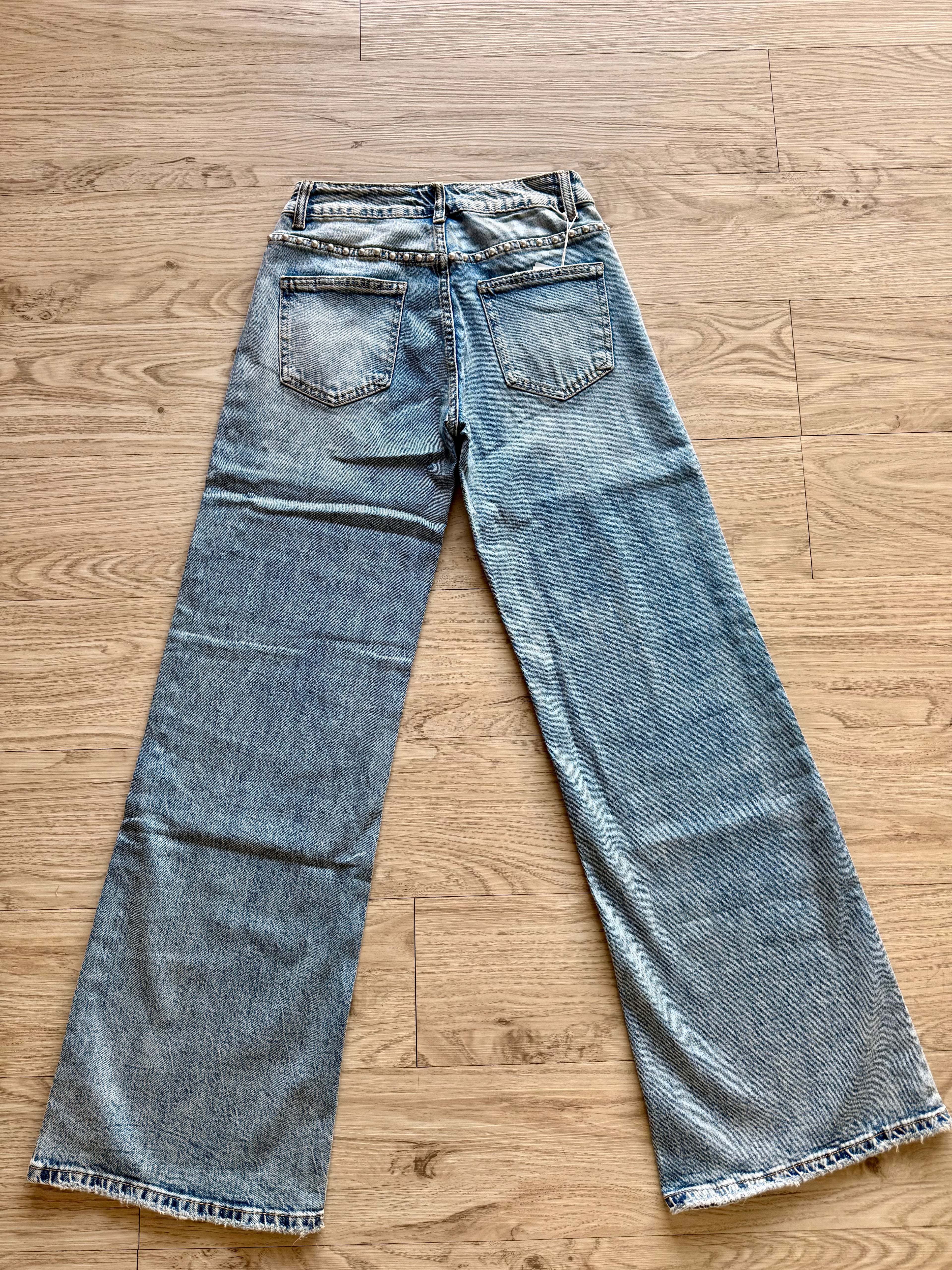 Jeans Borchia elasticizzato