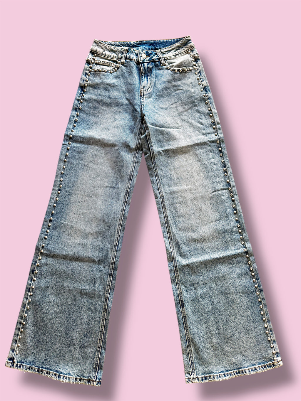 Jeans Borchia elasticizzato
