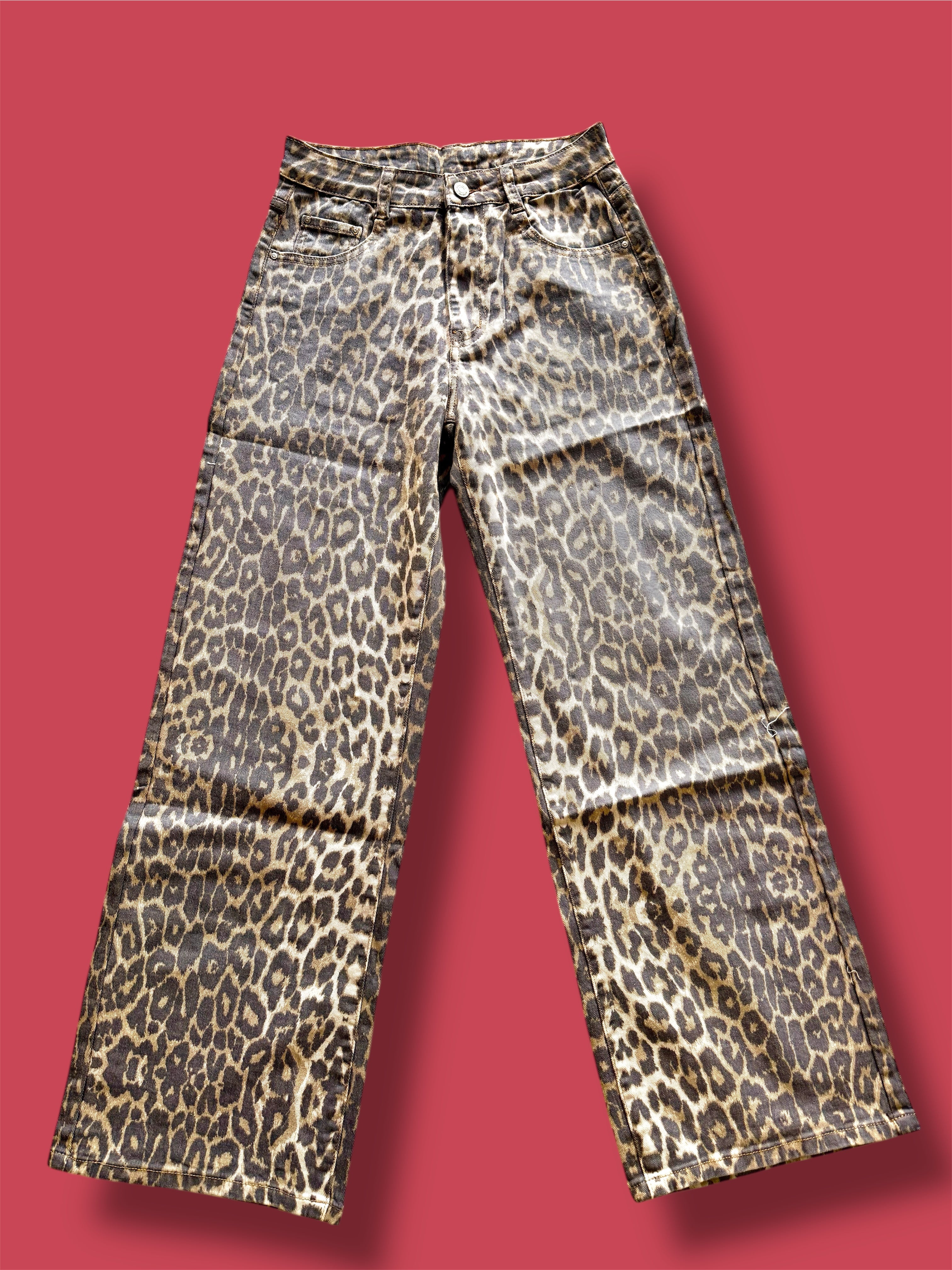 Jeans Leopardi elasticizzato