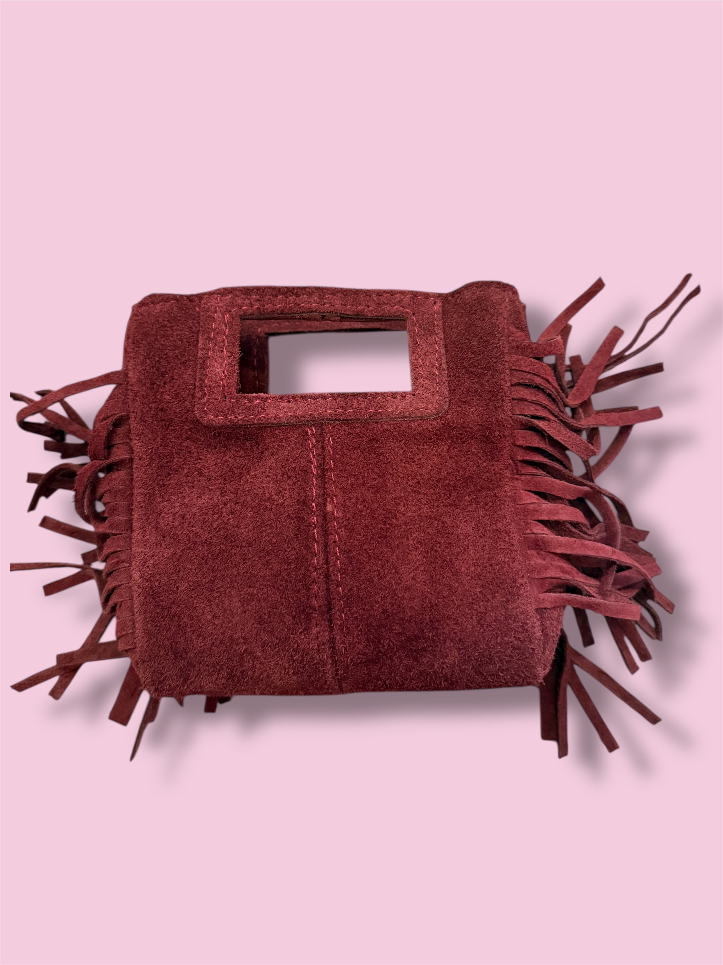 Borsa Lucia in vera pelle Made in Italy con tracolla